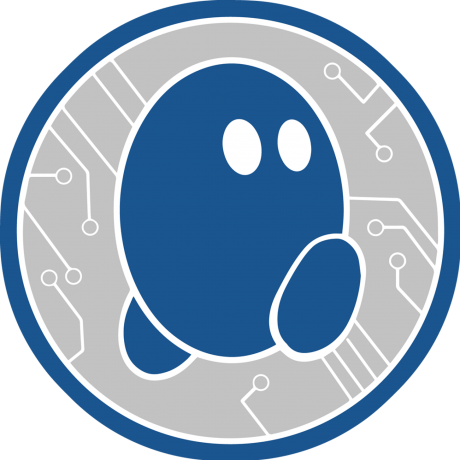 Blue and grey Willshaw Media version of Eddy the Blob